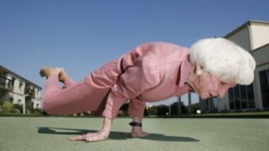 Don't underestimate the power of Yoga to keep senior citizens active.