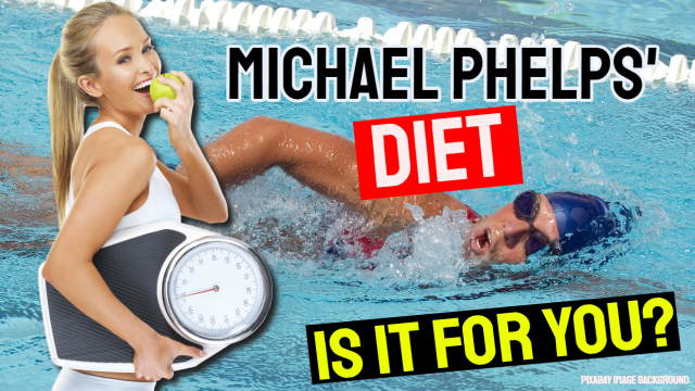 Michael Phelps diet article thumbnail.