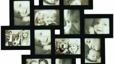 Black Collage Photo Picture Frame