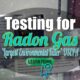 Testing for radon