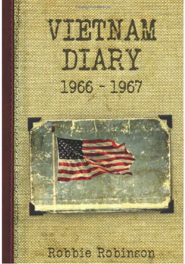 Robbie Robinson Vietnam War Diary book cover.