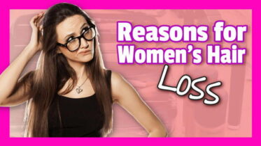 Thumbnail image which features this article on the reasons for women's hair loss.