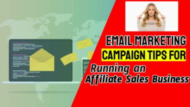 Image shows the concept of: "Tips for running an Affiliate Sales Business".