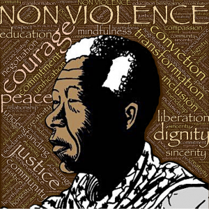 Mandela was every bit the guy who had a great effect on people and was at all times non-violent.