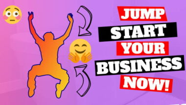 Image about jump starting your business now!