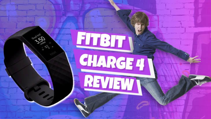 Image text: "Fitbit Charge 4 Review".