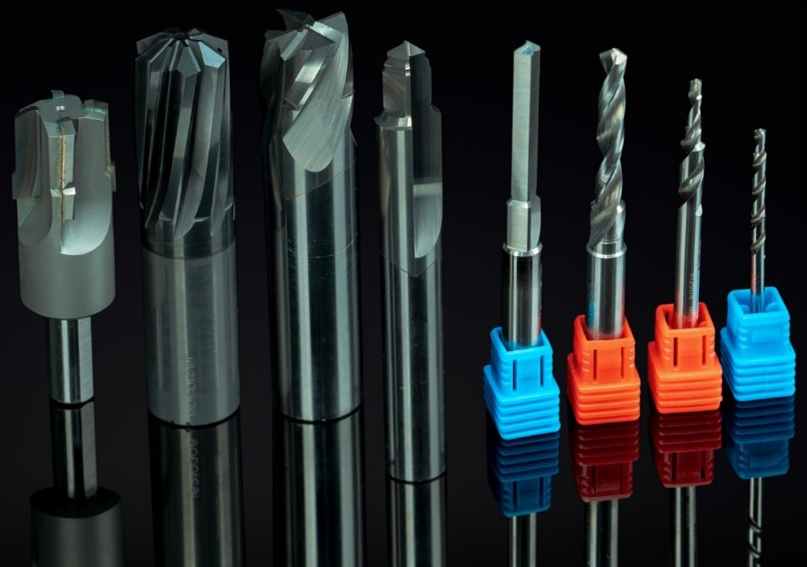 Image shows drill bits with applied to illustrate our article about: "Tungsten Carbide Coating What You Need to Know".