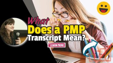 Image text: "What Does a PMP Transcript Mean?".