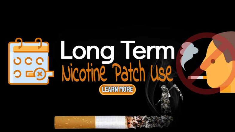 Image text: "Long Term Nicotine Patch Use".