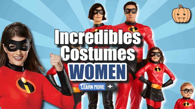 Image text: "Incredibles Costume Women".