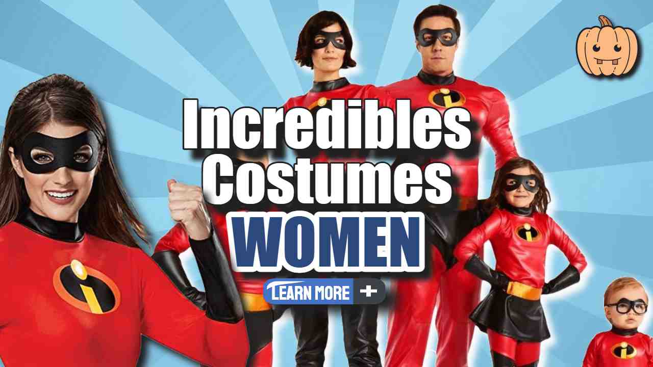 Image text: "Incredibles Costume Women".