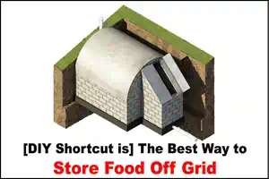 Store your food off-grid off-grid