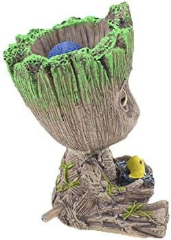 TEEMO Aquarium Groot Air Bubbler Decorations, Air Bubbler Decorations for Fish Tank.