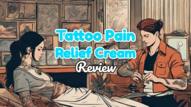 Image with text: "Tattoo Pan Relief Cream Review".