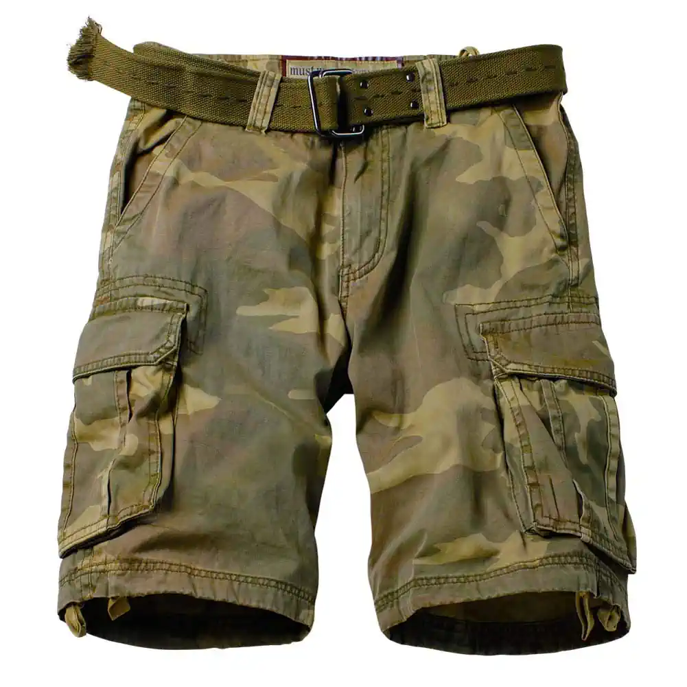 AKARMY Relaxed Fit Camo Short