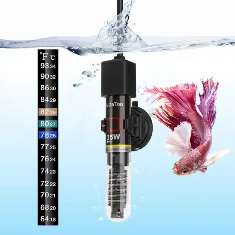 DaToo 25W mini adjustable aquarium heater