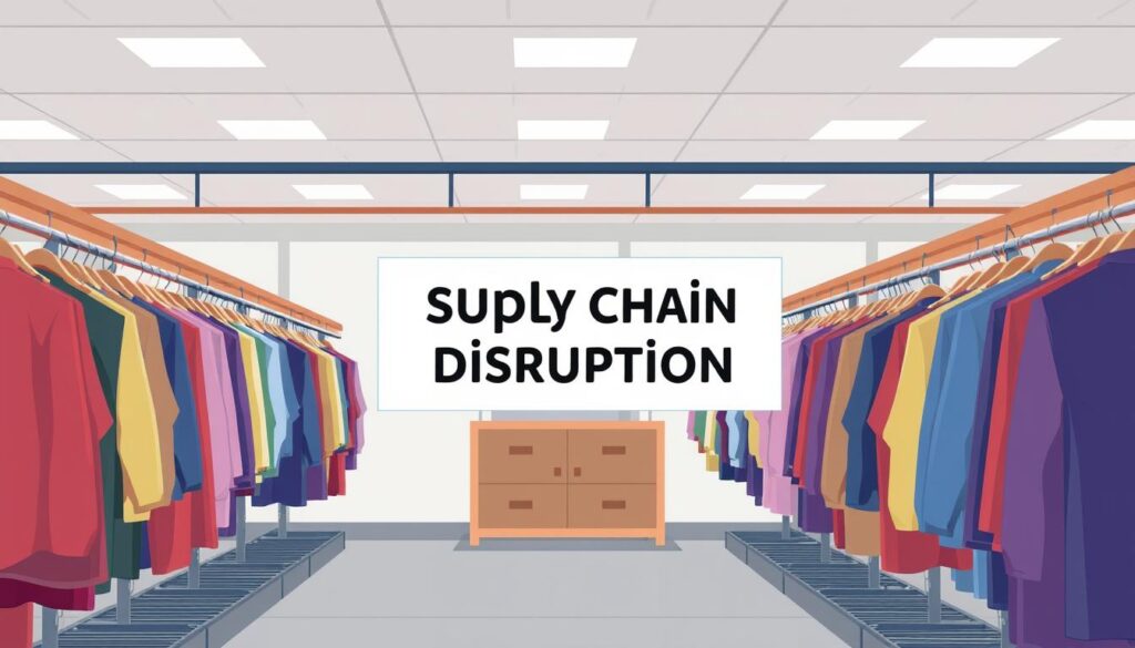 clothing supply chain disruption