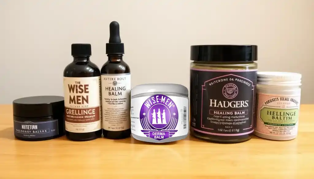 All reviewed healing balms arranged by specific use case