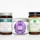 Various healing balms including Wise Men Healing Balm with frankincense and myrrh essential oils