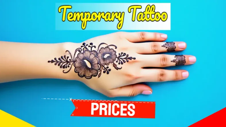 Temporary tattoo pricing thumbnail image