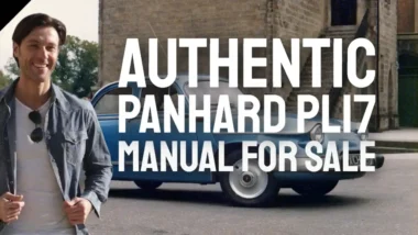 Image with the text Authentic Panhard PL17 for Sale